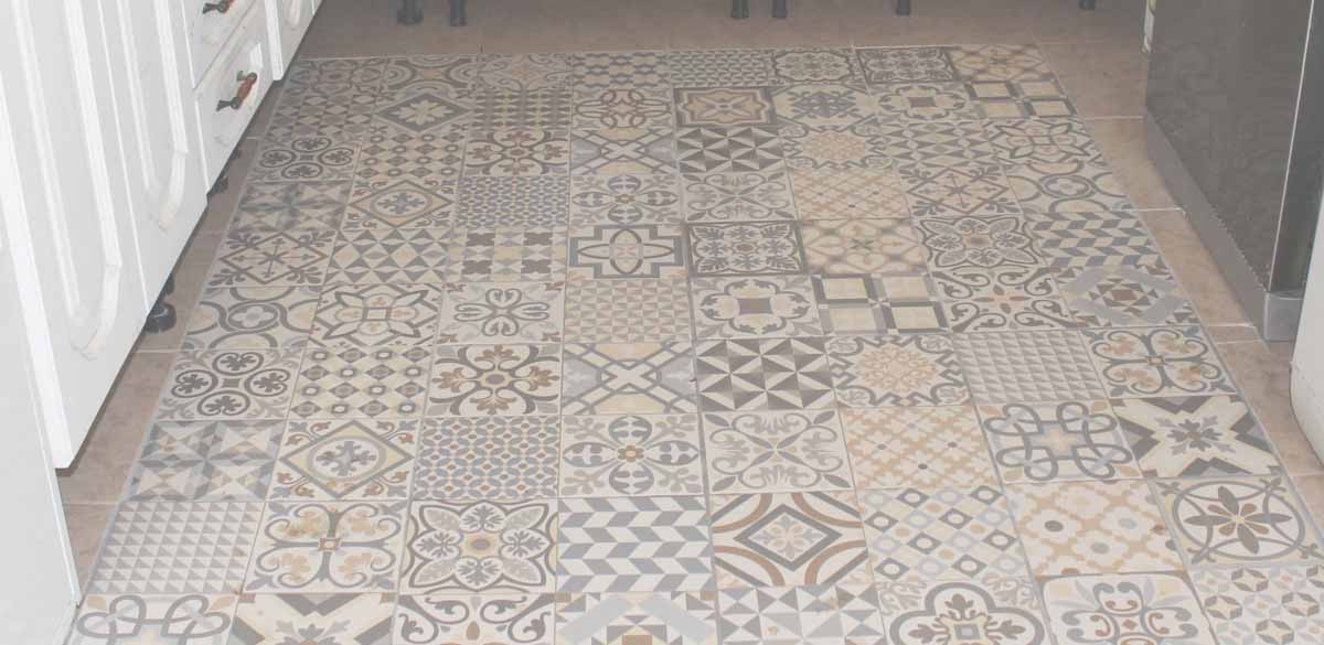 alfombra baldosas - Tienda Exma