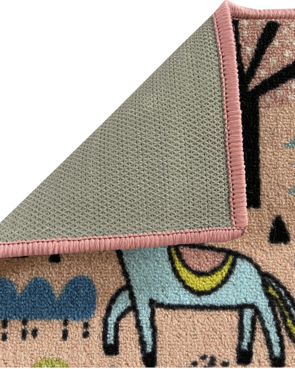 alfombra infantil unicornio antideslizante barata exma