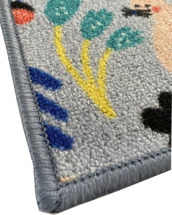 alfombra infantil conejito bynny antideslizante barata exma