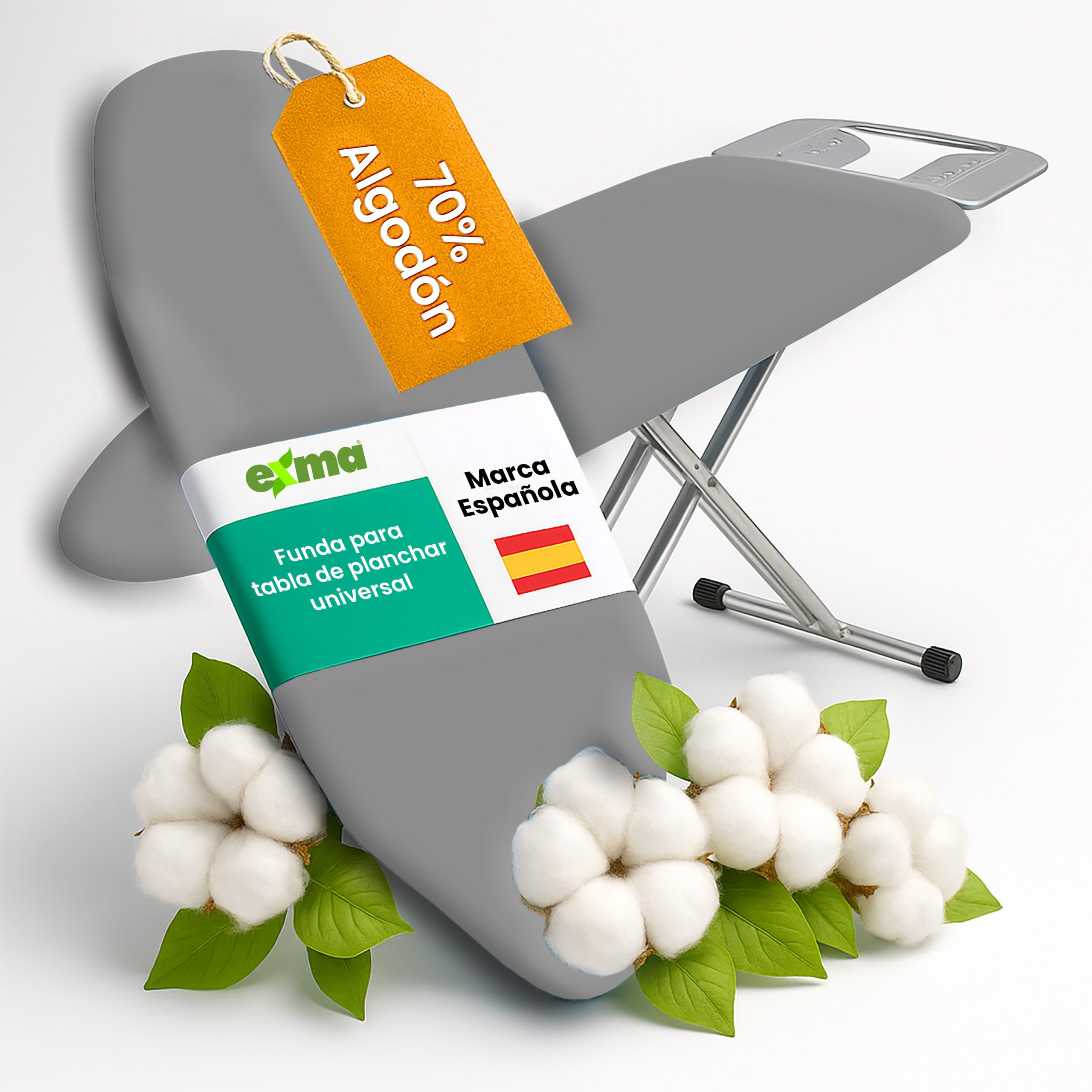 Funda para tabla de planchar ajustable universal - gris 0601200-8