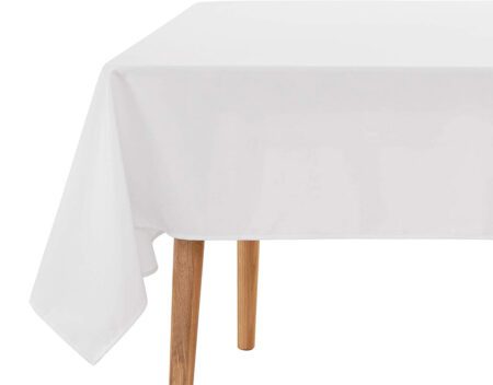 mantel hule blanco