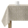 Mantel antimanchas de tela por metros impermeable teflon - Flores geométrico beige 46034-1