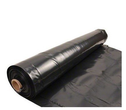 Plástico invernadero polietileno para huerto invernaderos obra jardín - VENTA POR METROS [Ancho 3m - Negro Opaco]
