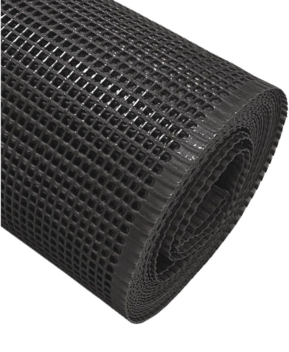 Malla de Red Rejilla de Plástico para Balcones y Terrazas Jardín en Rollos - Negro 5mm [Rollo ancho1mt x30mt largo]