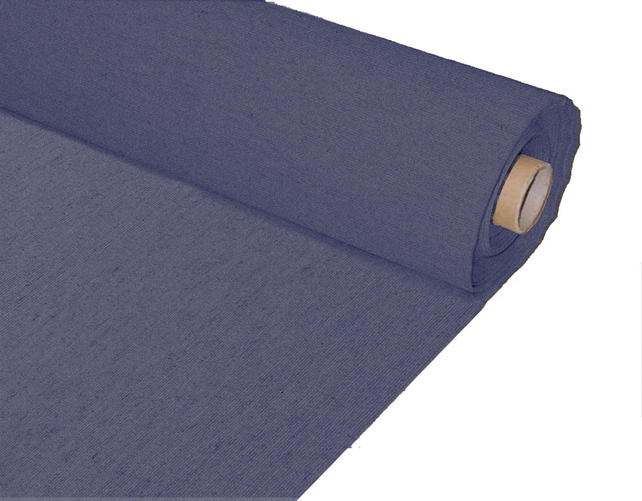 Tela de loneta lisa tintada por metros barata | Telas para confección manualidades forros y tapizar de colores liso | Costura de cojines manteles cortinas bolsos | Ancho 280cm Color Azul Oscuro 1022003