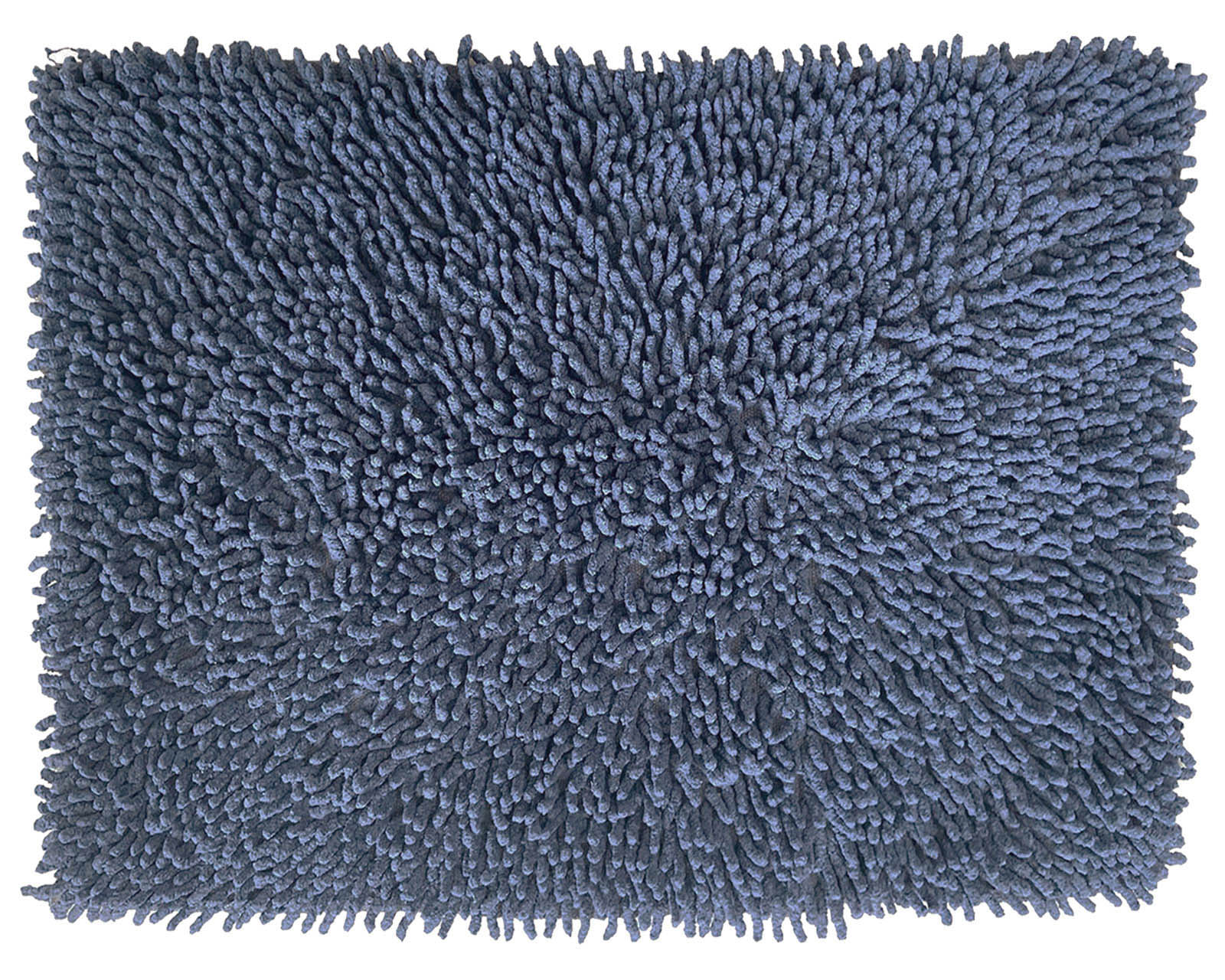 Alfombra baño dormitorio algodón chenilla 60x40 Gris Azulado 7441000-1