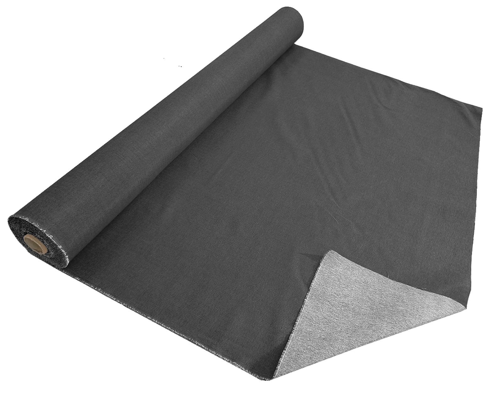 Tela de loneta lisa tintada por metros barata | Telas para confección manualidades forros y tapizar de colores liso | Costura de cojines manteles cortinas bolsos | Ancho 280cm Color Negro 1022012